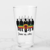 Verre du XVIIe siècle (Dos)