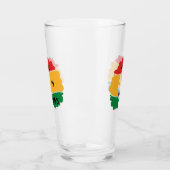 Verre du XVIIe siècle - Femme afro (Gauche)