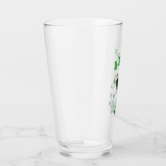 Verre Duck Clover Happy Go Lucky St Patrick's Day (Droite)
