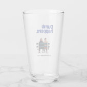 Verre Dumb and Dumber | Des imperfections (Dos)