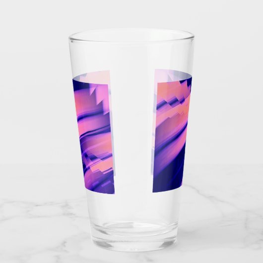 VERRE EAU DE CHUTE ABSTRAITE (Droite)