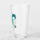 Verre Eccenic Green Retro inspiré (Gauche)