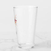 Verre Éclaboussure de libellule personnalisée (Gauche)