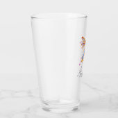 Verre Éclaboussure de libellule personnalisée (Droite)