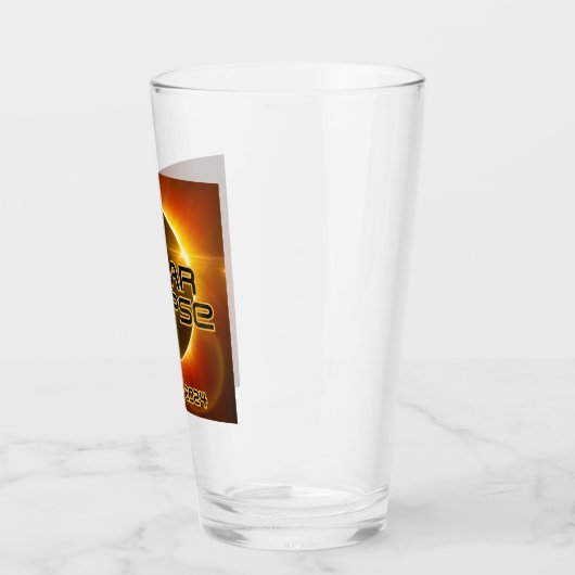 Verre Éclipse solaire 8 avril 2024 (Gauche)