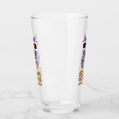 Verre Éclipse solaire avec chat (Gauche)