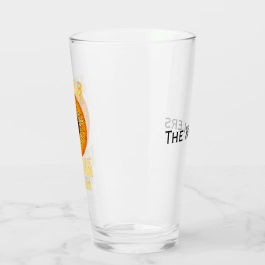 Verre Éclipse solaire rétro Total 8 avril 2024 (Gauche)