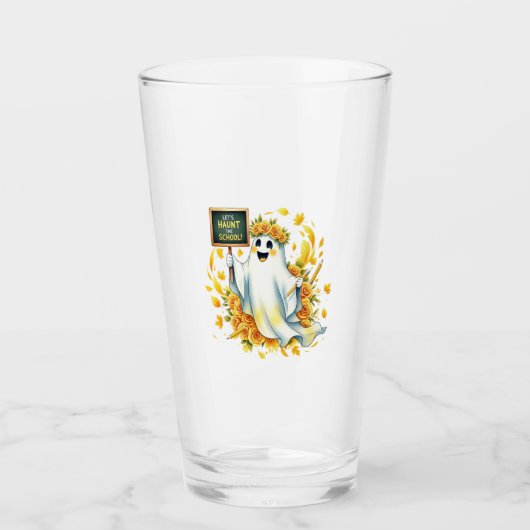 Verre École Ghost Haunt Halloween (Devant)