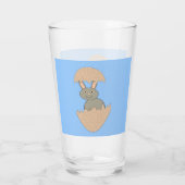 Verre Écouter du lapin de l'Oeuf Étrange (Dos)