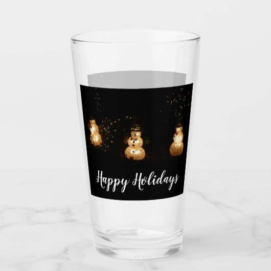 Verre Écran Luminaire Snowman (Devant)