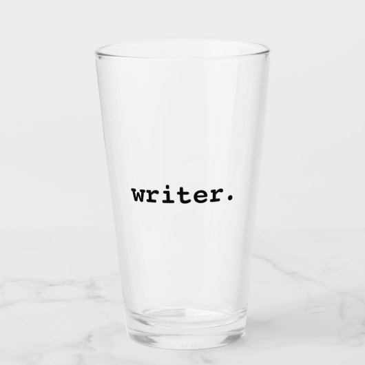 Verre Écrivain (Devant)