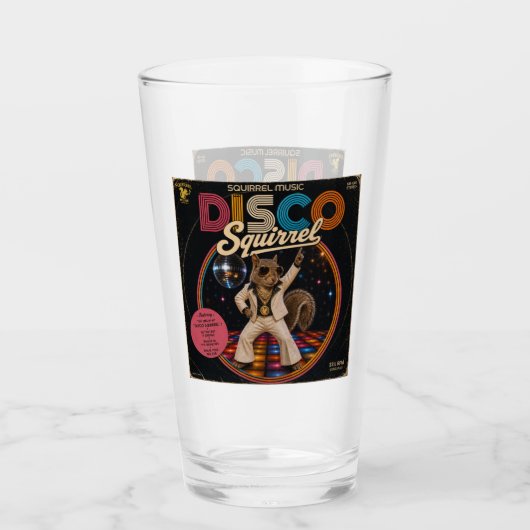 Verre Écureuil Disco (Devant)