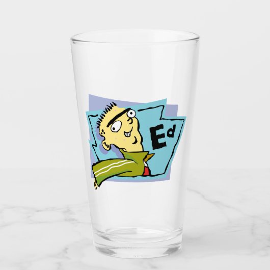 Verre Ed - Graphique de caractères (Devant)
