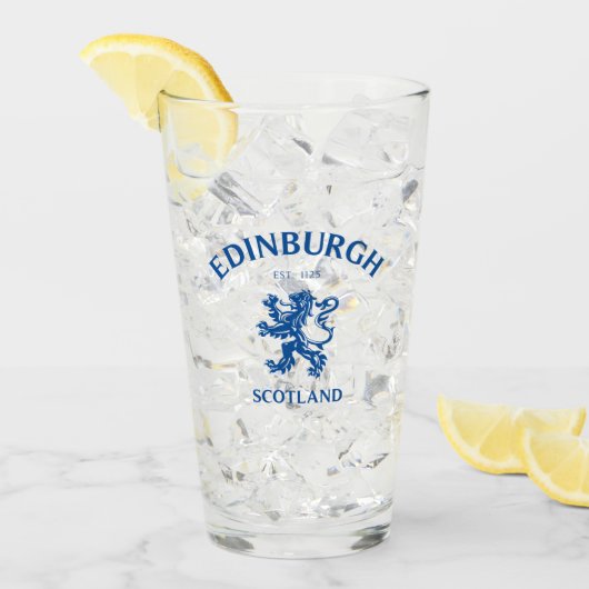 Verre EDIMBOURG Écosse (Devant glace)