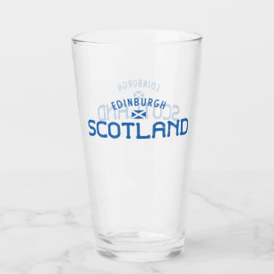 Verre Edimbourg Écosse en état de détresse