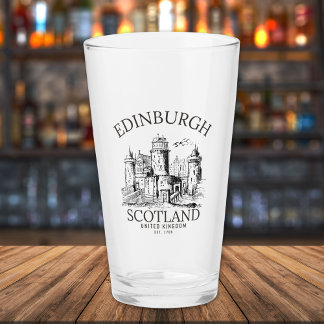 Verre Edinburgh | Vintage United Kingdom Souvenir