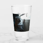 Verre Éditeur Cat par RoseWrites Glass Cup (Devant)