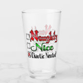 Verre Édition Naughty Or Nice Gamers (Devant)