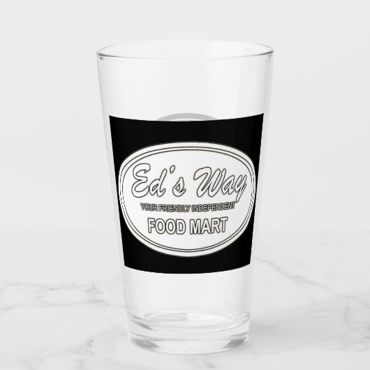 Verre Ed's Way Glass Tumbler (Devant)