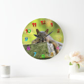 Verre eekhoorn grote klok (Huis)