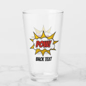 Verre Effet audio comique Pow (Dos)