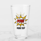 Verre Effet audio comique Pow (Devant)