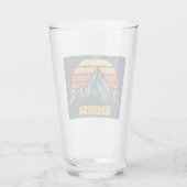 Verre Eiger Suisse Rétro Turquoise (Dos)