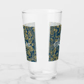 Verre Élégance Bleu Doré (Gauche)