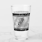 Verre Élégant 10ème anniversaire de la Mariage Tin (Dos)