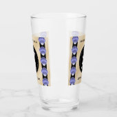 Verre Élégant 17ème anniversaire de Mariage des obus (Gauche)