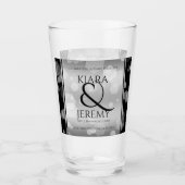 Verre Élégant 25e anniversaire de mariage (Devant)