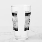 Verre Élégant 25e anniversaire de Mariage d'argent (Gauche)