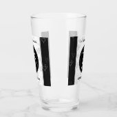 Verre Élégant 75e anniversaire de Mariage de diamant (Gauche)