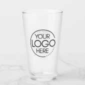 Verre Élégant Logo Moderne Société SWAG (Devant)