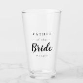 Verre Élégant père de la mariée (Devant)
