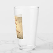 Verre Elégant Personnalisé Joyeux 50e anniversaire (Gauche)