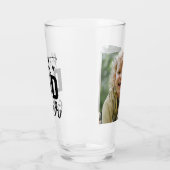 Verre Élégant Script Meilleur Papa Jamais Personnalisé P (Gauche)