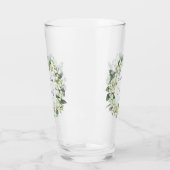 Verre Elégant Snowberry+Eucalyptus Wreath Mariage (Gauche)
