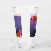 Verre Elégante Marguerite dorée avec Mariage à Parties s (Gauche)