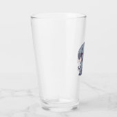 Verre Eléphant mignon et chien (Droite)