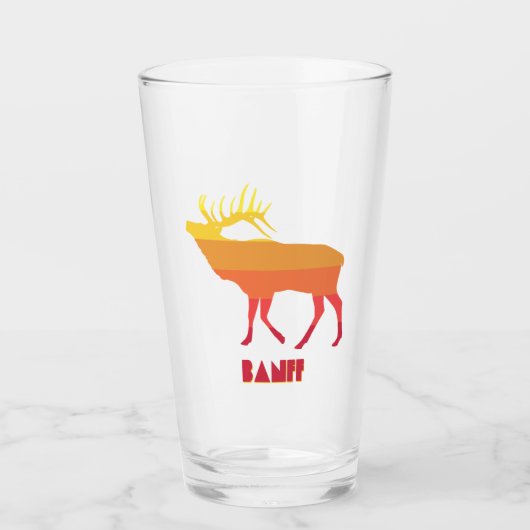 Verre Elk de Banff (Devant)