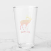 Verre Elk des montagnes fumées (Dos)