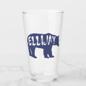Verre Ellijay Georgia Bear (Devant)