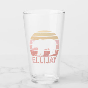 Verre Ellijay Georgia Ours Rétro