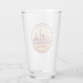 Verre Emblem de Los Angeles California City Skyline (Dos)