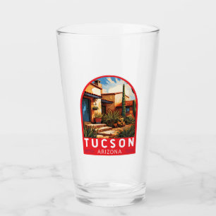 Verre Emblème artistique de voyage de Tucson Arizona