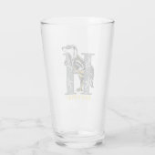 Verre Emblème croisé HUFFLEPUFF™ (Dos)