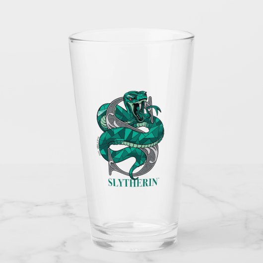 Verre Emblème croisé SLYTHERIN™ (Devant)