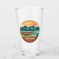 Emblème de pêche nautique du lac Tahoe