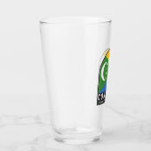 Verre Emblème Drapeau Comores Vintage (Droite)